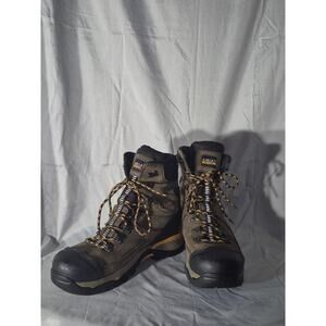 Ariat Waterproof Carbon Toe Work Boots Brown Black ASTM F2413-18 EH